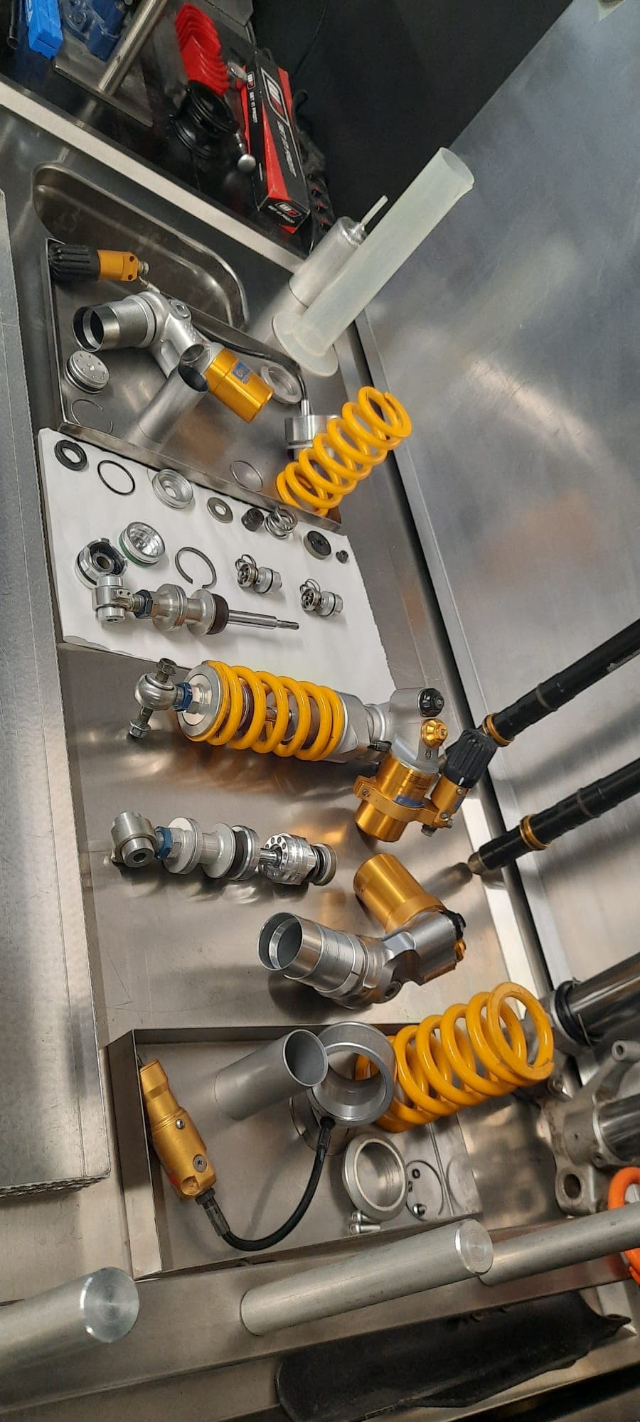 Revisione e preparazione sospensioni