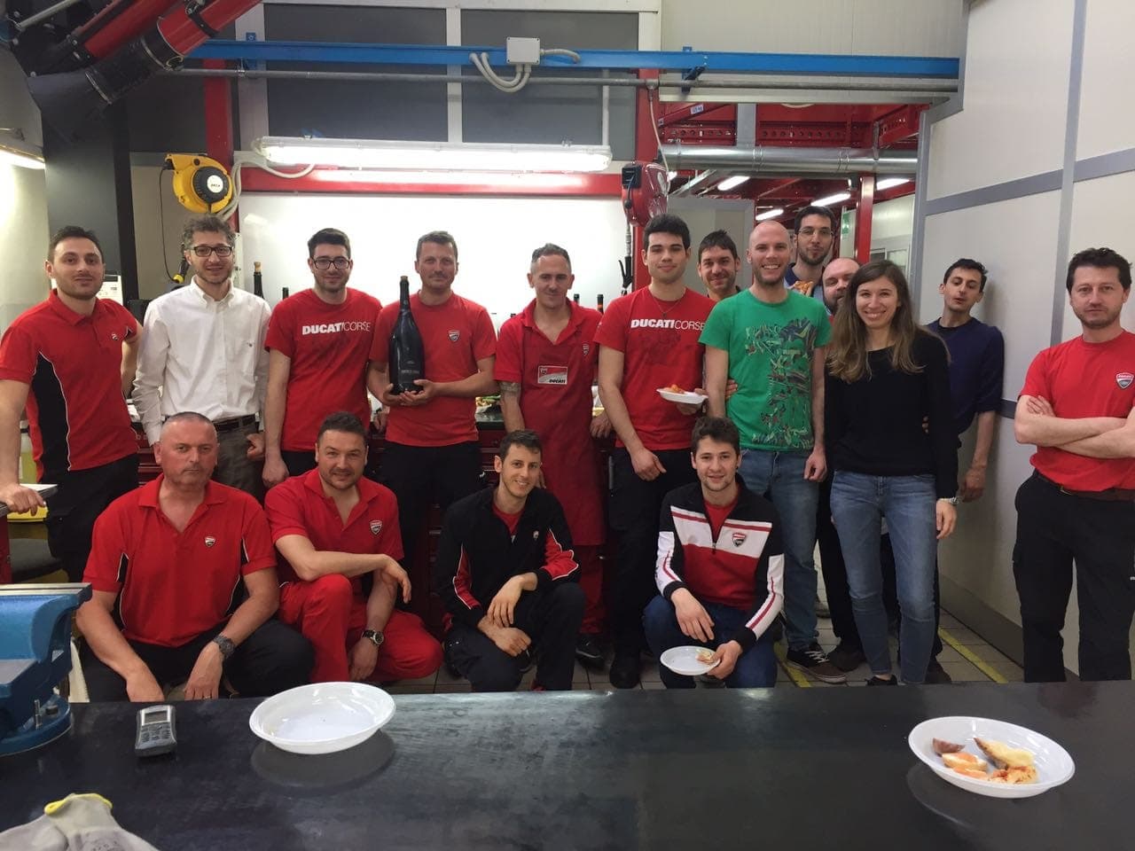 Placeholder per foto del reparto corse Ducati